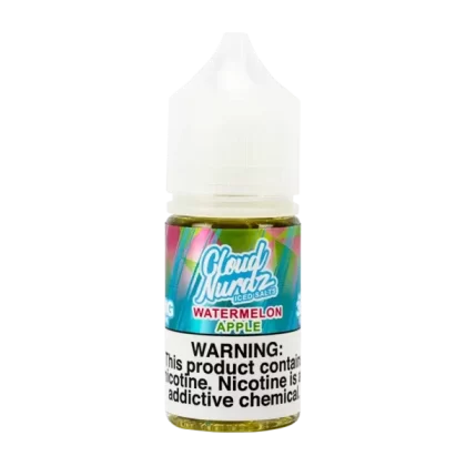 Iced Watermelon Apple Cloud Nurdz Salts