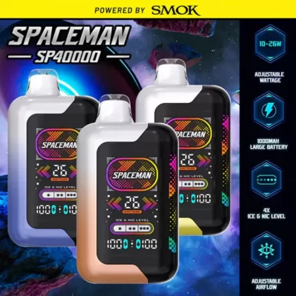 Space Man SP40K Disposable Device - 40,000 Puffs - Root Beer
