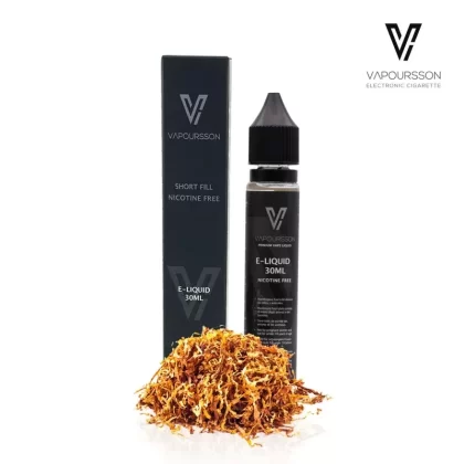 Vapoursson e-Liquid – Gold Tobacco 0mg 30ml Shortfil | Cigee