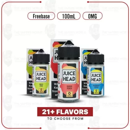 Juice Head 100ml E-Juice 0MG - Thevapersworld