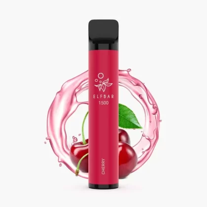 ELFBAR 1500 Cherry ohne Nikotin | Kirschen Einweg Vape (0%)