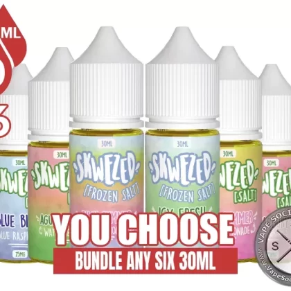 Skwezed Salt Bundle 6x30ml (180ml)