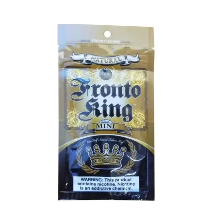 Fronto King Natural Leaf Tobacco - Product#Natural>Natural-Mini~Packaging#Single Leaf>Box of 12>Pack of 6
