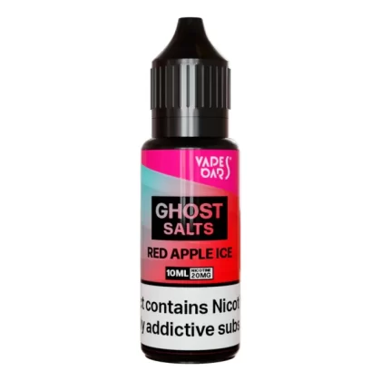 Ghost Salts Red Apple Ice Nic Salt by Vapes Bars