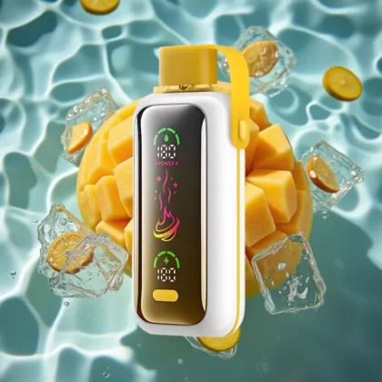 VOZOL Star 20000 Puffs Mango Ice Disposable Vape with 2.2″ HD Mirror Screen & Dual Mesh - Bangvapeaustralia