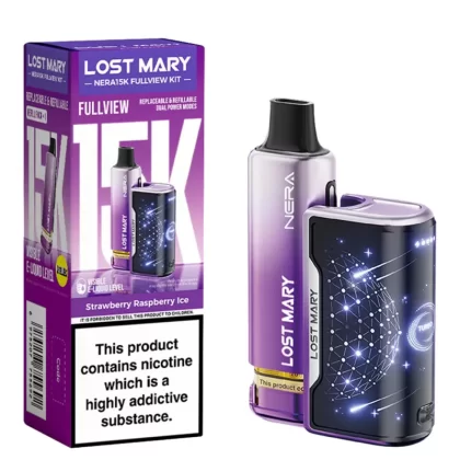 Lost Mary NERA 15K Vape KIT - Strawberry Dragon Fruit