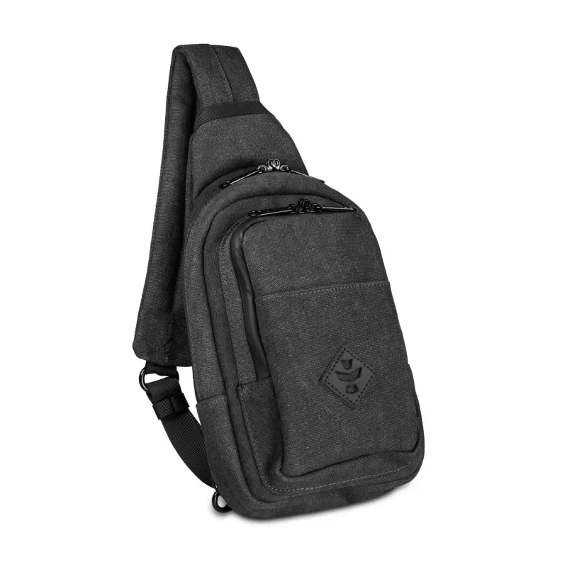 Revelry DayTripper - Large Smell Proof Crossbody Bag - Black - Image 3