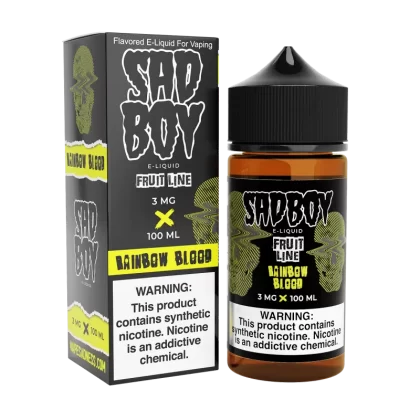 SADBOY E-Liquid - Rainbow Blood 100ML - Fruit Line Series - 0MG