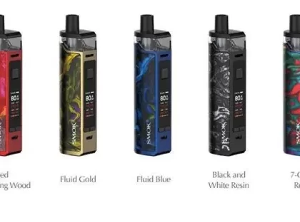 Smok RPM80 PRO Mod Pod Kit - Red Stabilizing Wood