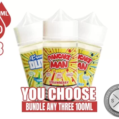 Pancake Man and French Dude Bundle 3x100ml (300ml)