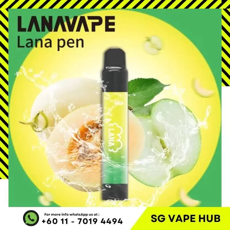 LANA PEN 2000 Puffs - Mango Milkshake - Sgvapeshubsafety - Image 3