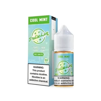 Pulse Liq Cool Mint Salt 30ml E-Juice - Eliquidsupply