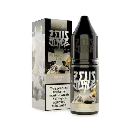 Vermilion Ice Nicotine Salt By Zeus Juice 10ml