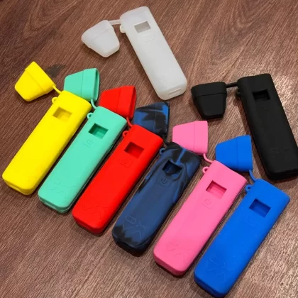 Oxva Xlim V2 silicon case w/ lanyard - Pink