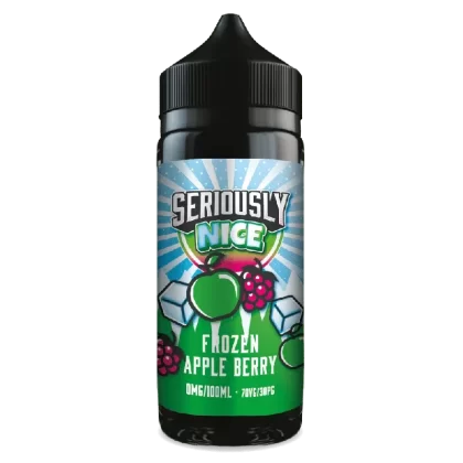 Doozy Seriously Nice 100ml E-Liquid Shortfill Frozen Apple Berry - Vape Product