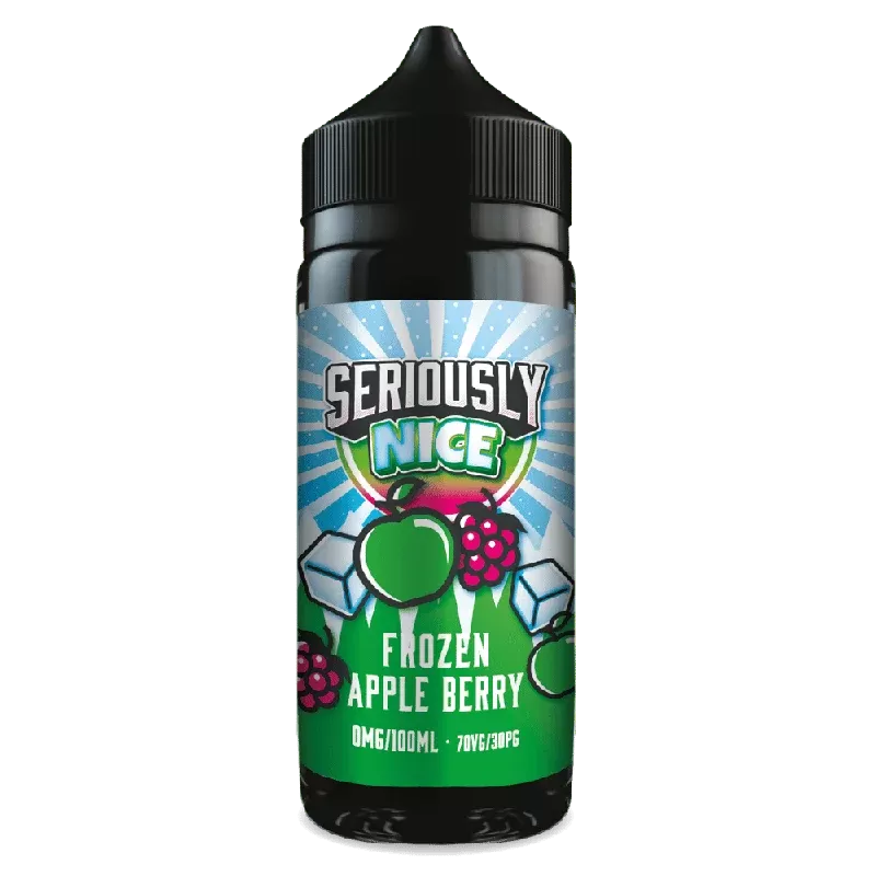 Doozy Seriously Nice 100ml E-Liquid Shortfill Frozen Apple Berry - Vape Product