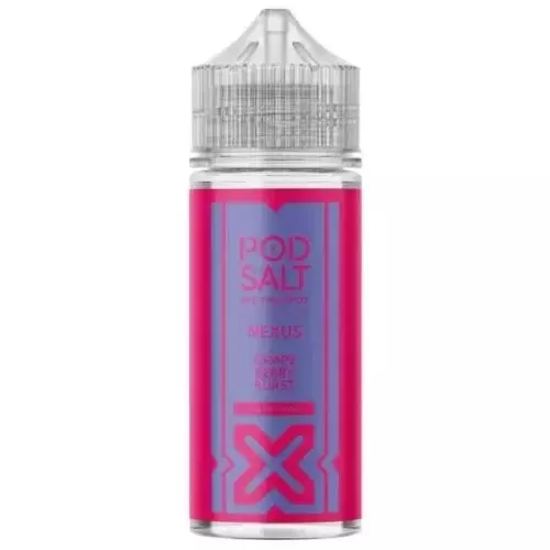 Grapeberry Burst 100ml Pod Salt Nexus 0mg E Liquid – 70VG/30PG Cloud Chaser