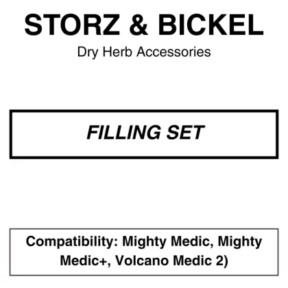 Storz & Bickel – Filling Set Suitable For Mighty Medic/Medic+/Volcano Medic 2