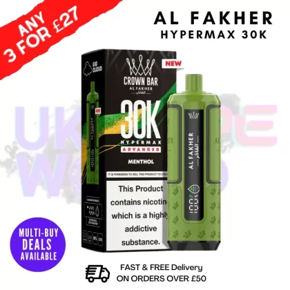 Menthol Al Fakher 30K HyperMax Pod Kit