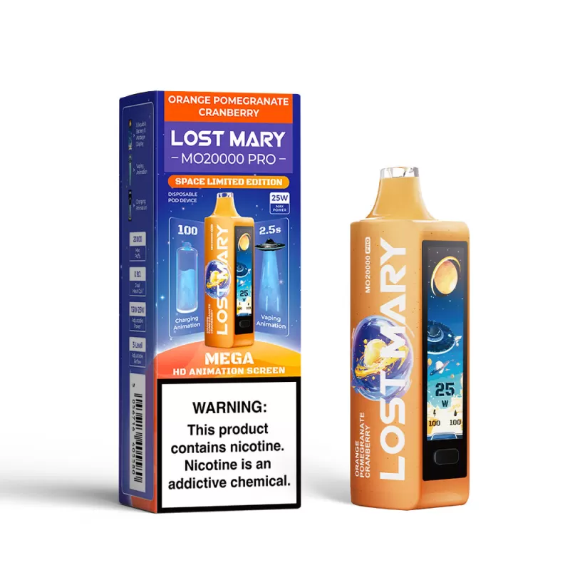 Lost Mary MO20K MO20000 Pro "SPACE LIMITED EDITION" Disposable Device - 20000 Puffs - Strawberry Kiwi - Image 2