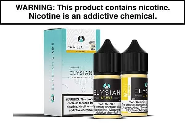 NA’NILLA BY ELYSIAN SALTS 60ML - Vapejuice