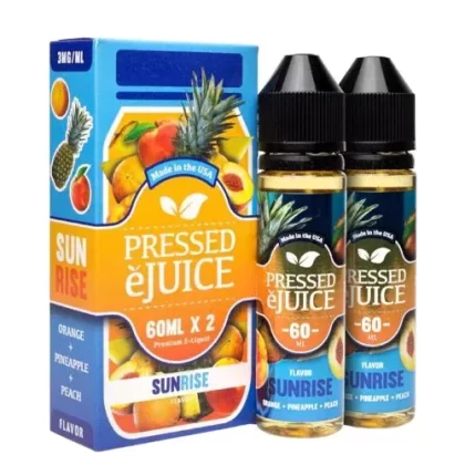 Sunrise by Pressed eJuice 120ml (2x60ml) - Vape Product, Vape Product (D20DDB)
