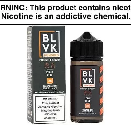 PEACH PEAR BY BLVK HUNDRED 100ML - Vapejuice