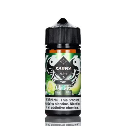 Karma E-Liquid by Sugoi – Yang – Honeydew Cucumber Mint – 100mL - Vapejuice