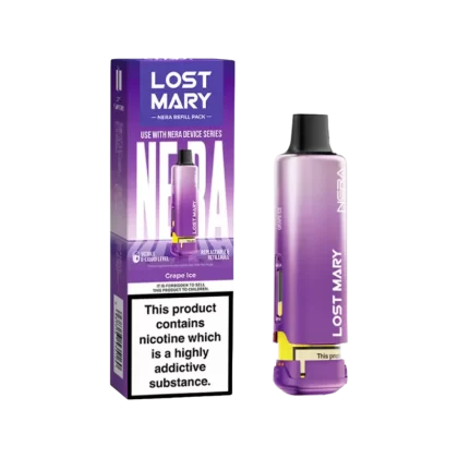 Grape Ice Lost Mary NERA15K Refill Pack - 20mg - Vape Product (33DE87)