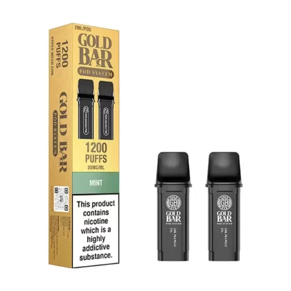 Gold Bar Reload Mint Prefilled Pod - Vapestreams Co