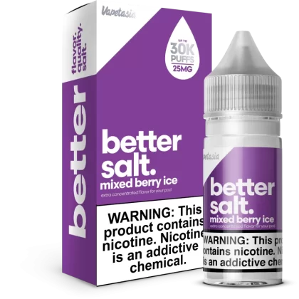 better salt mixed berry ice eJuice - Vape Product; Vape Product, Vape Product