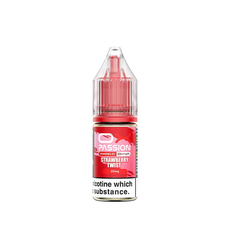 Ox Passion Strawberry Twist Nic Salts E-Liquid 10ml - 10mg - Image 3
