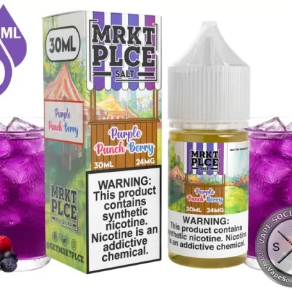 Purple Punchberry by MRKT PLCE Salt 30ml