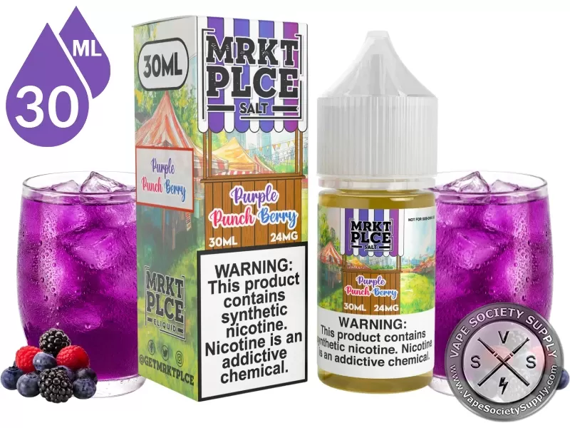 Purple Punchberry by MRKT PLCE Salt 30ml
