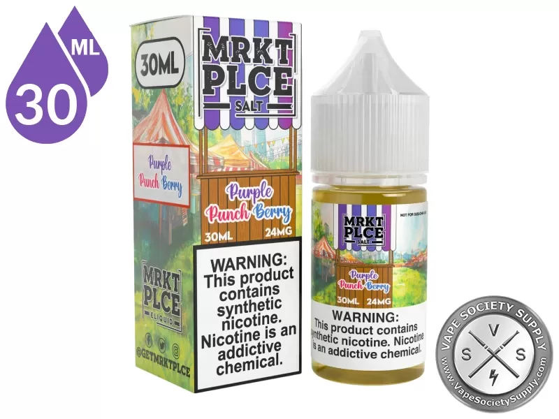 Purple Punchberry by MRKT PLCE Salt 30ml - Image 3