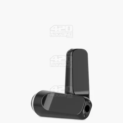 RAE | Flat Vape Mouthpiece for Hand Press Plastic Cartridges | Black Plastic – Hand Press – 400 Count