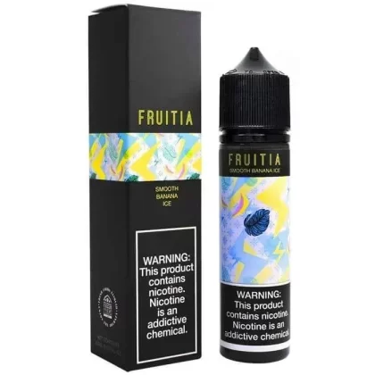 Banana Ice E-Liquid by Fruitia - Size#60ml~Nicotine#0MG