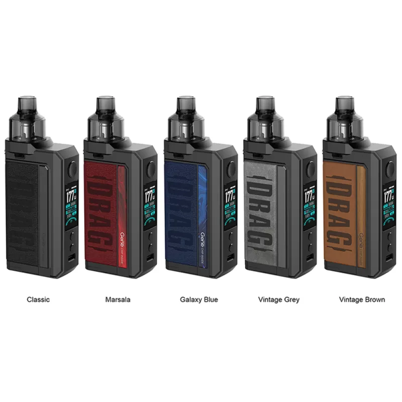 Voopoo DRAG MAX Dual 18650 Kit 177W - Galaxy Blue