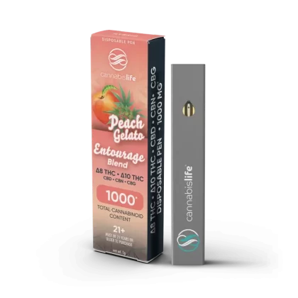 Cannabis Life Peach Gelato Pen - Vape Store