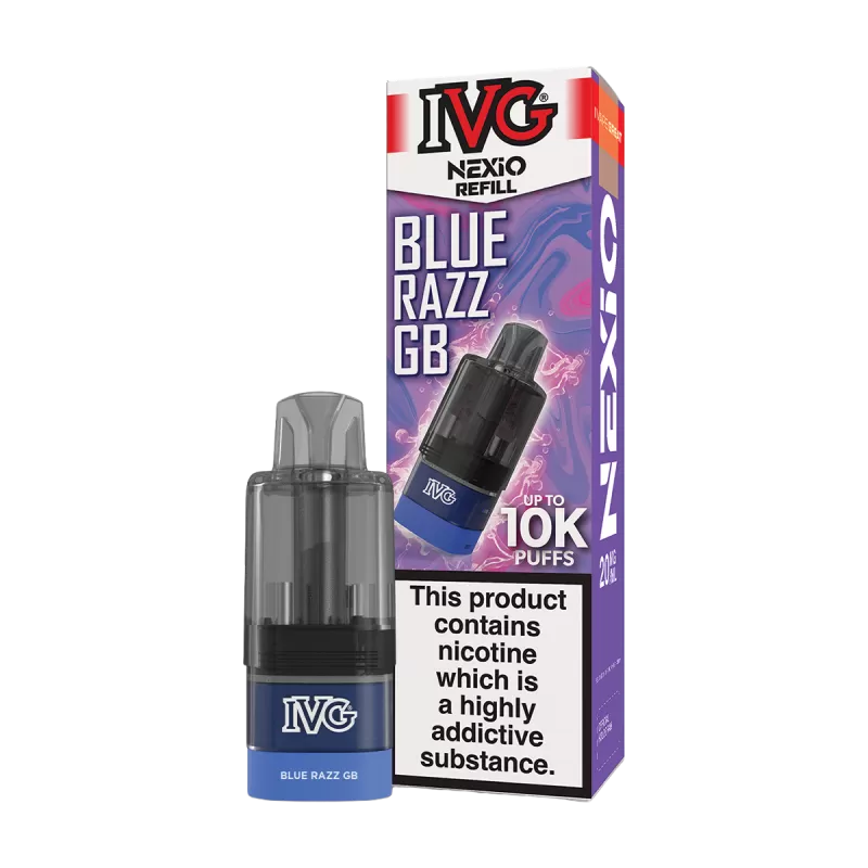 IVG Nexio Refill Pack - Hub Blast - Ecigwizard - Image 2