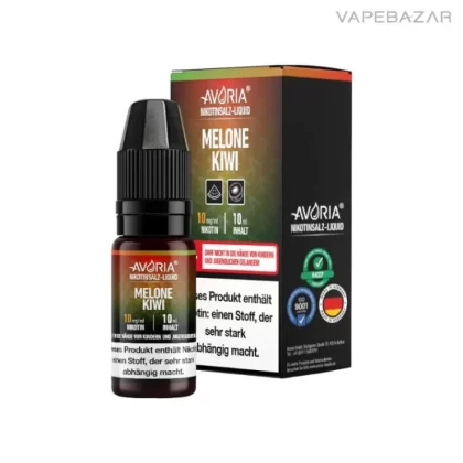 Avoria Nikotinsalz Liquid – Melone Kiwi - 20mg/ml, Nikotinfrei