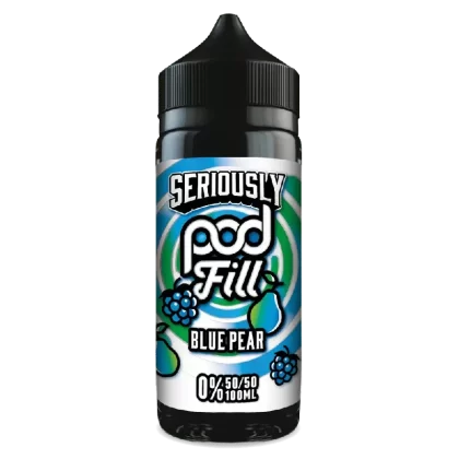 Doozy Pod Fill 100ml E-Liquid Shortfill Blue Pear - Vape Product