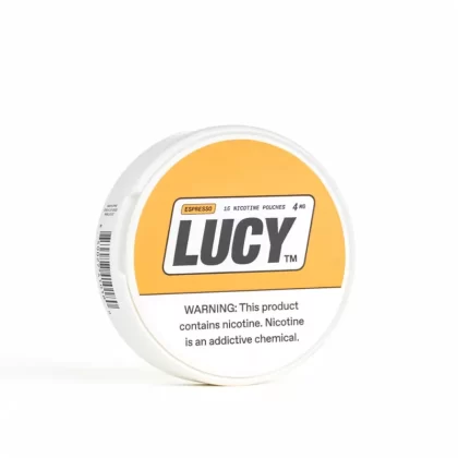 Lucy Nicotine Pouches – Espresso: Tobacco-Free, 15 Pouches