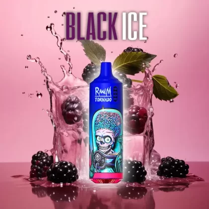 FUMOT Black Ice RandM Tornado 9000 Bar R and M Pack Of 10 Vape Pen kaufen