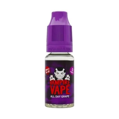 All Day Grape E-Liquid by Vampire Vape (10ml) - 0mg