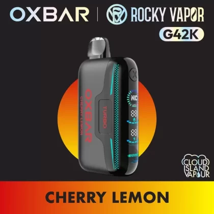 Rocky Vapor Oxbar G42K Disposable Vape – Cherry Lemon