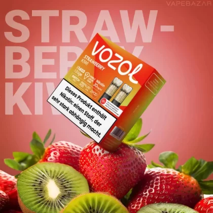 VOZOL Switch Pro Pods – Strawberry Kiwi – Prefilled Liquid – 2er Pack