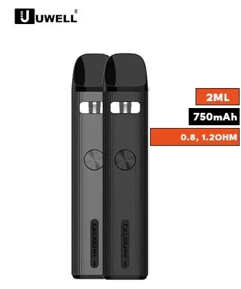 Uwell Caliburn G2 Pod Kit - Carbon Black - Londonvapehouse