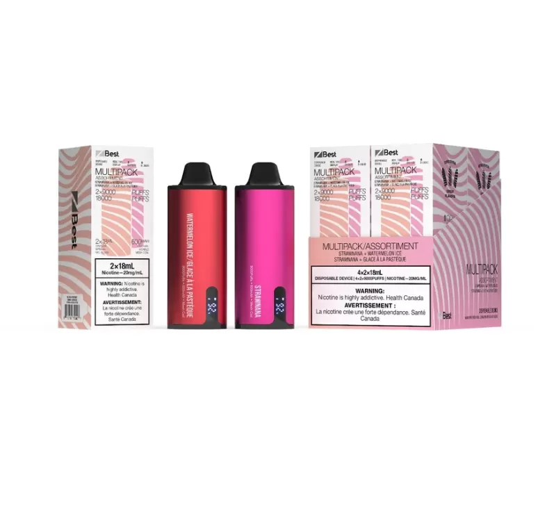 ZBEST Disposable Vape – Zpods – 18K Puffs Combo – Multi Pack - Eliquidsupply