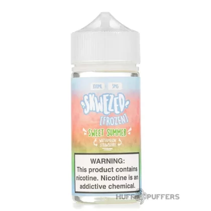 Skwezed – Watermelon Strawberry Ice (Frozen Sweet Summer) 100mL - Nicotine Strength#0mg>3mg>6mg